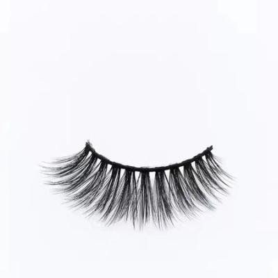 China 15-20 Times New Custom Eyelash Packaging 3D Faux Mink Invisible Lashes For Sale for sale