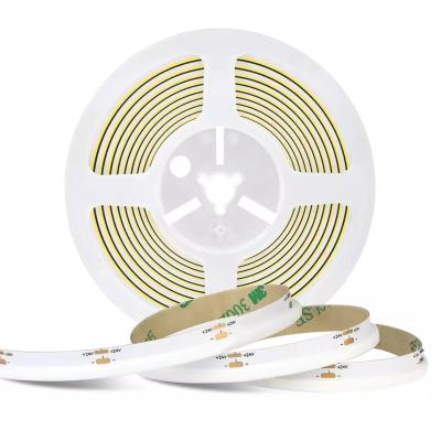 China DC24V Side View COB LED Strip Lights Residential CRI 90+480Chips/M No Spot Side Emitting LED Strips for sale