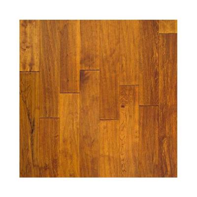 China Traditional Natural Hardwood Lacquered Solid Wood Parquet Birch Flooring For Indoor Usage for sale