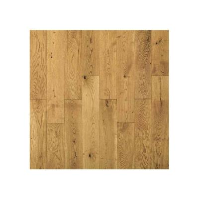 China Traditional Economic Price Natural Color Hardwood Parquet Engineer Multilayer Solid Flooring for sale