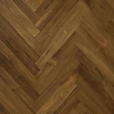 China Traditional New Design Custom Size Engineered Burma Teak Herringbone Wood for sale