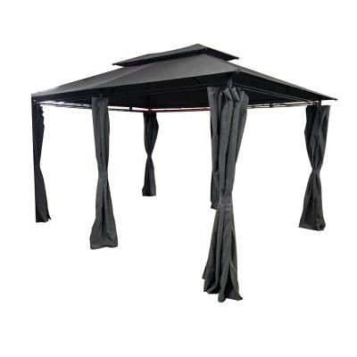 China Modern Outdoor Furniture Cheap Outdoor Gazebos Garden Metal Frame Pergola With 3X4m Waterproof Gazebo Tents for sale