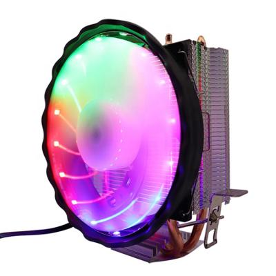 China Ex Factory CPU Price Computer CPU Cooler RGB Argb Fan 4 Heat Pipe Amd CPU Cooler for sale