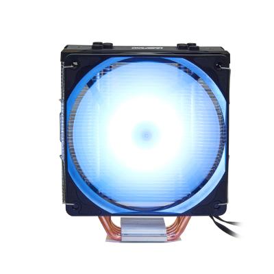 China Computer Case Factory Customized 4 Heat Pipes High Quality Airflow Case Fan PC Fan PC Fan Copper RGB Copper Cooler for sale