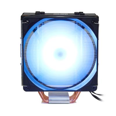 China 2.4w Computer Case Wholesale 4 Copper Heat Pipe High Power Airflow Case Fan Cooler RGB PC Fan for sale