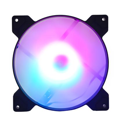 China Computer Case 140mm Case Fans Fixed Colors 10pcs SMLED For Computer PC Case 3pin 4pin Connector Ultra-quiet Cooler for sale