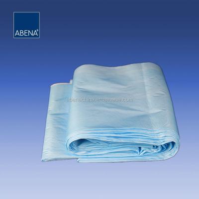 China PE + fabric very cheap medical suction sheet for sale