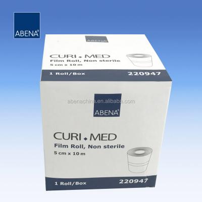 China Abena Disposable Medical Clear Polyurethane Adhesive Surgical Film Roll for sale