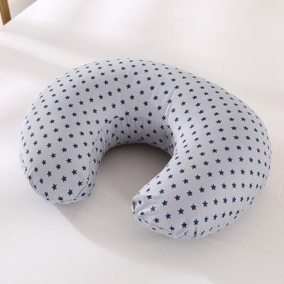 China Non-Toxic Nursing Pillow Soft Cotton Fabric Customized Printing Full Body Sleeping Body Pillow Baby Pillow Case with Detachable Velvet for sale