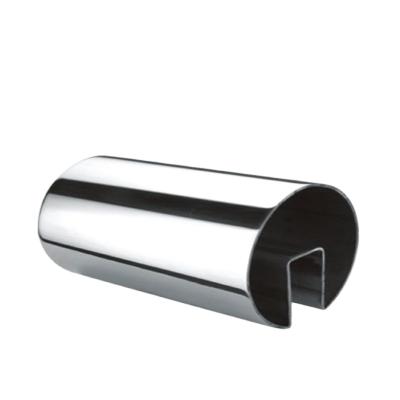 China Traditional Hot Sale SS316 Stainless Steel Handrail Railing Slot Pipe for sale