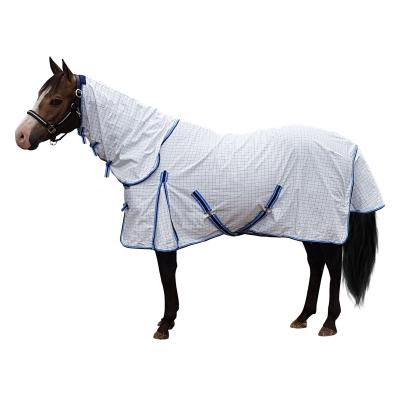 China Good Quality Horse Riding Blanket Ripstop Equestrian Pre Combined With Detachable Horse Blanket Neck Custom Sizes for sale