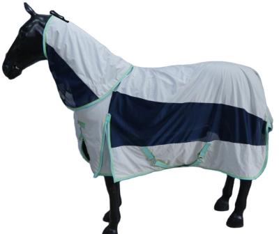 China Ripstop comfortable polycotton with combined mesh horse cover for sale