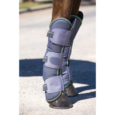 China Hoof Tendon Neoprene Riding Bell Leg Travel Brushing Boots Customize Size for sale