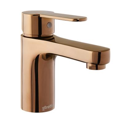 China Modern Metal Faucet Water Tap Sensor Wash Cold Hot Silver Automatic Deck Mounted Rose Gold Basin Mixer 20AA5003430 for sale