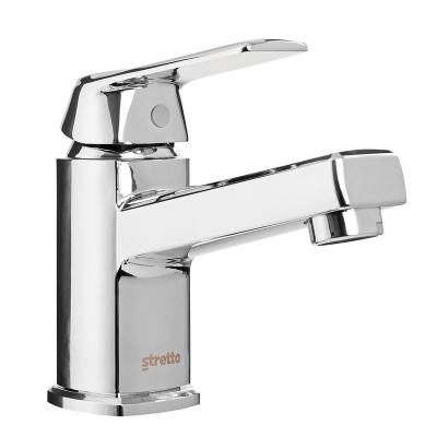 China Faucet Bathroom Sense Faucets ABS Material With Cold Hot Water Mixer In Lavatory for sale