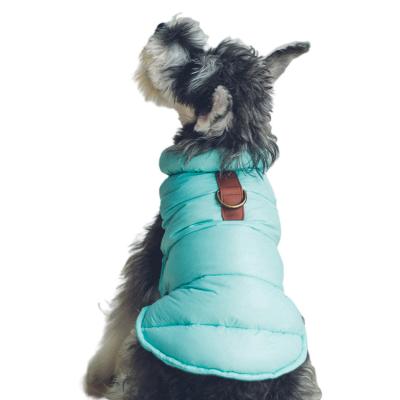 China Sustainable Warm Down Jacket Dog Coat Winter Dog Clothes For Large Dogs for sale