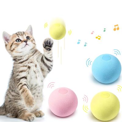 China Viable Vocal Corrugated Cat Toy Small Fold Bell Ball Ball for sale