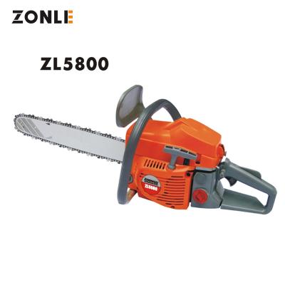 China 2-Stroke CE Certified 2-Stroke Electric Wood Cutter 5800 92cc Chainsaw for sale