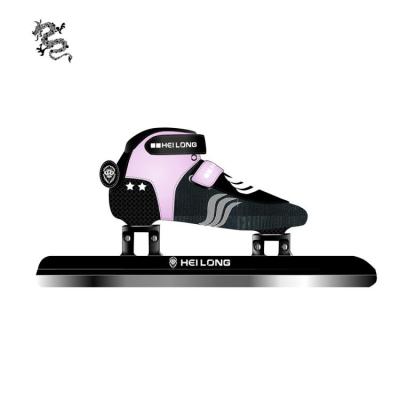 China Fashion\Comfortable\Durable OEM/ODM Carbon Fiber Professional Handmade Speed ​​Skates Short Track Racing Ice Speed ​​Skates for sale