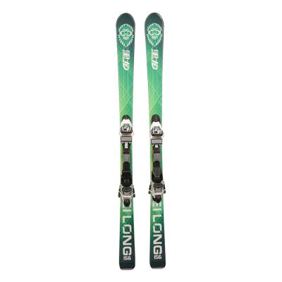 China Poplar wood + double fiberglass + ABS hot sale fashionable ski and snowboard for adults and children for sale