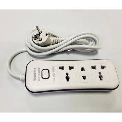 China 3 outlet Universal Type Extension Socket With On/Off Switch, USB for sale