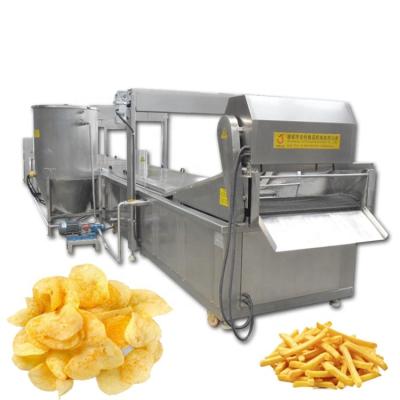 China High Efficiency Automatic Potato Chips Line Full Frozen Potato Chips Production Line Potato Chips Making Machine French Fries for sale