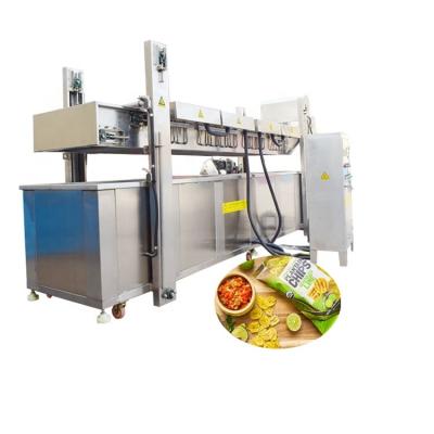 China Factory Direct Factory Supply Plantain Potato Chips Fryer Machine Belt Plantain Frying Machine for sale