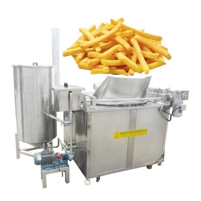 China Factory Price Industrial Potato Chips Fryer Batch Potato Chips Fryer for sale