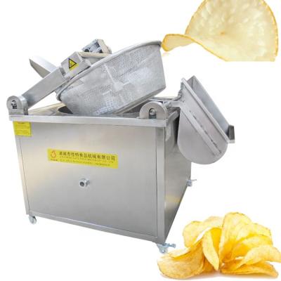 China Factory good quality cassava sweet potato fries fryer machine electric frying machine for cassava for sale