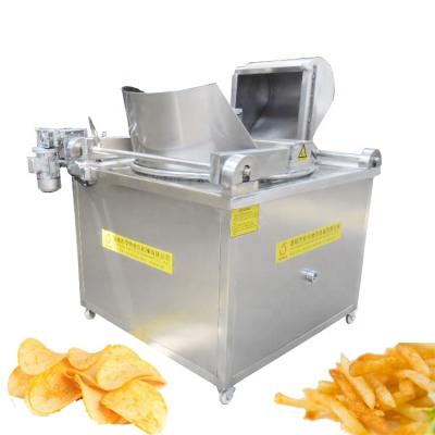 China Industrial Multifunctional Vegetable Processing Plant Potato Fryer Potato Chips Fryer Machine Price for sale