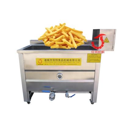 China Hot Selling Industrial Potato Fryer Production Line Convenient Potato French Fries Machine Manufacturers for sale