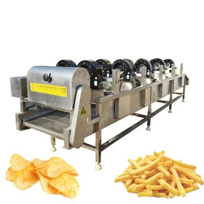 China Facoty Food Processing Potato Chips Continuous Air Drying Machine Fried Food Deoiler Deoling Machine for sale