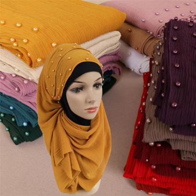 China Chinese Elegant Women Turkey Hijab Muslim Chiffon Supplier Malaysia Head Scarf for sale