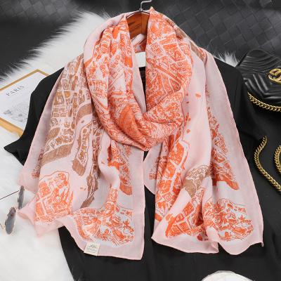 China New Acrylic Korean Style Scarf Autumn And Winter Women 'S Woolen Fashion Scarves for sale