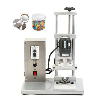 China Food 90mm manual sauce bottle hook aluminum semi automatic screw jar lid machine twist lidding machine for sale