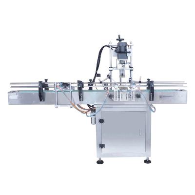 China Automatic Customized Linear Food Platypus Screw Lidding Machine For Irregular Bottle Lidder for sale