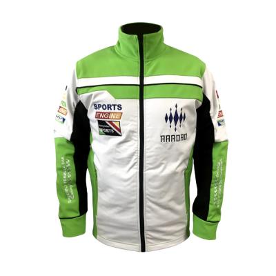 China Offer Sample Men'S Plus Size Motocross Full-Zipped Streetwear Emboidery Riding Motor Jacket for sale