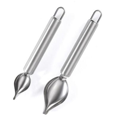 China Sustainable Small Diameter Stainless Steel Oil Leak Kitchen Gadgets Skimmers for sale