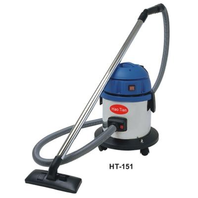 China Strong-suction force HaoTian 15L one-motor stainless steel vacuum cleaner wet and dry vacuum cleaner for sale