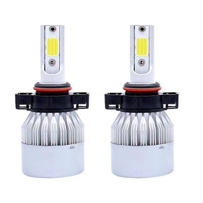 China Work For Car LED Headlight Canbus LED Foglight Driving Lamp Bulb Kit For Golf 6 Golf 7 Fog Lamp H16 Replacement LED Headlights PS24W 5202 for sale