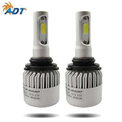 China 9006 HB3 COB LED Headlight Kit Hi /Lo Power Bulbs 6000K White DC Bulb Car LED Headlights for sale