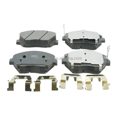 China Semi-metalic NAO 581014LA00 58101-4LA00 58101-2VA00 58101-3VA00 Ceramic Brake Pads For Hyundai KIA for sale