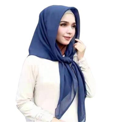 China Popular Hot Selling Common Muslim Women Hijab Scarf Abaya Shawl Scarf JL 90 Plain lslamic Woman Telekung for sale