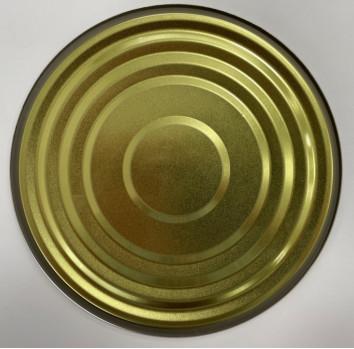 China Lata de metal con tapa de ID153mm 603Tinplate con tapa para hojalata de tubo de papel SPTE TFS en venta