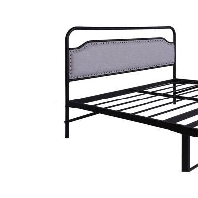 China Double Queen Size Foldable Cheap Manufacture Metal Bed Frame for sale