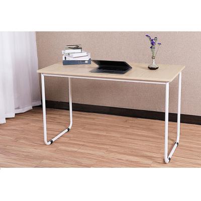 China Durable Modern Style Computer Desk With Wooden Shelf Office Study Table for sale