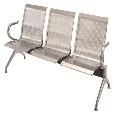 China Factory Price Hospital Traditional Stainless Steel Bench Airport Chair Public Waiting Waiting Sofa for sale