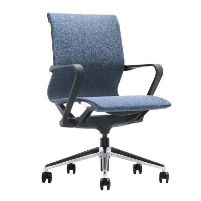 China Adjustable (height) New Arrival 2022 New style factory directly supply mid-back plastic office swivel ergonomic mesh executive office chair for sale