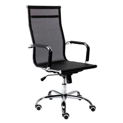 China Adjustable (height) modern luxury executive chair office chair specification high back leather sled base office chair for sale