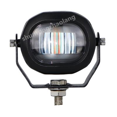 China 10V Lamp - 1 x LED Aluminum Alloy 1 x LED Work Light Forklift Reverse Warning Signal Light Engineering Red Blue Vehicle Truck Spotlight 80V Safty Lamp for sale